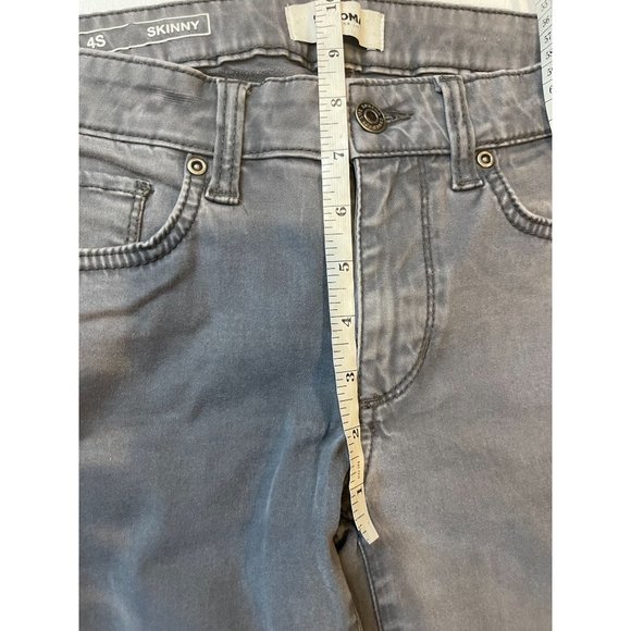 Sonoma Womens Jeans Skinny Leg Mid Rise Five Design Pockets Dark Gray Size 4S - Picture 4 of 9